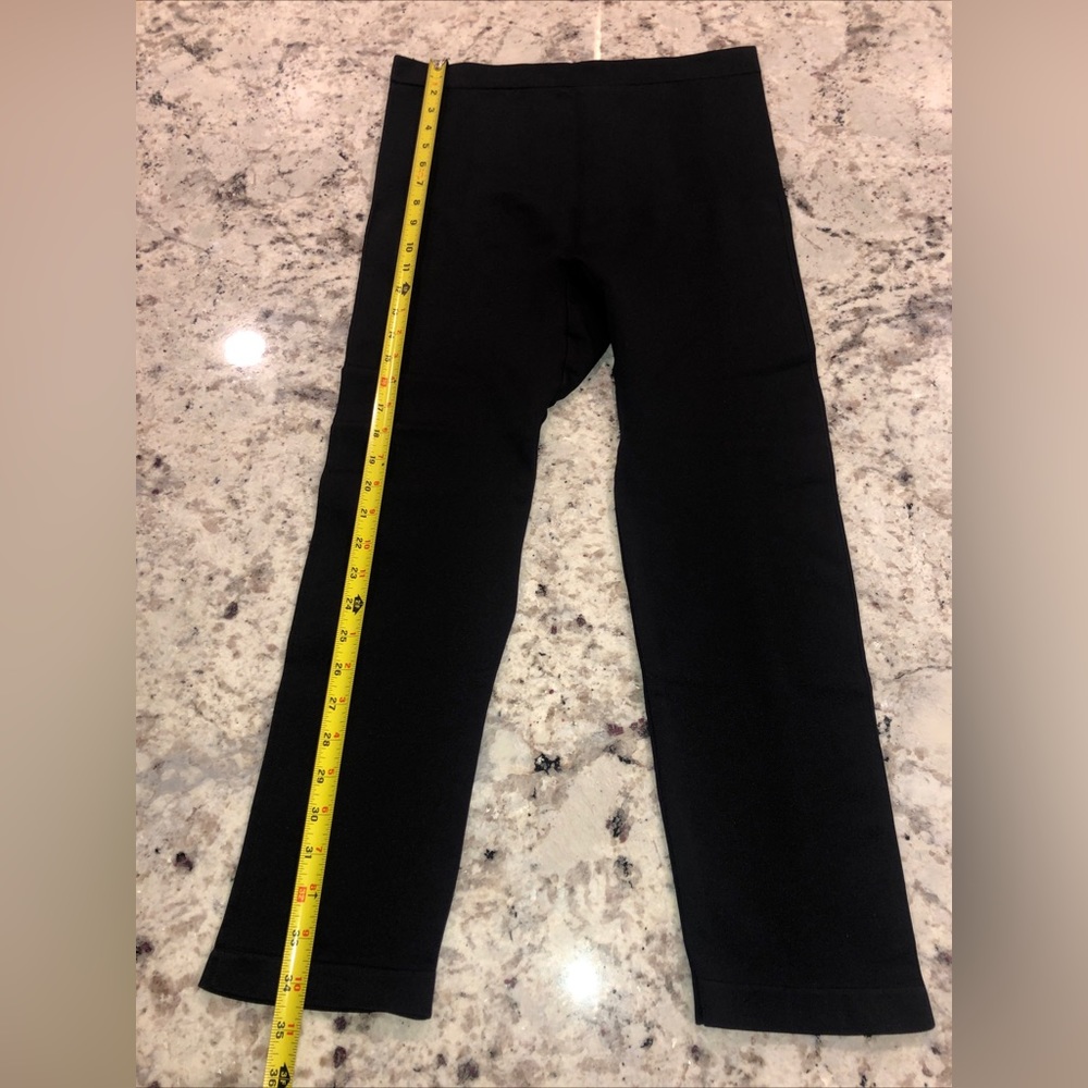 Empetur Black High Waisted Shape Leggings Style 42024 Size X Large EUC